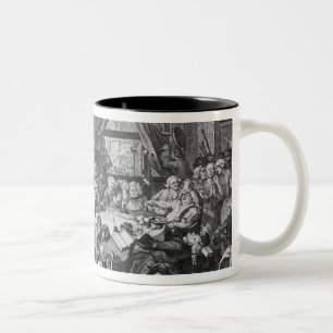 Eine Wahl-Unterhaltung, 1755 Zweifarbige Tasse