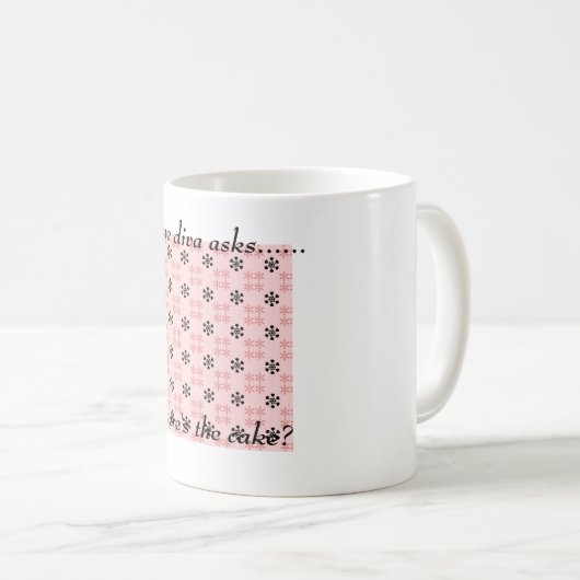 Eine wahre Diva-Tasse Kaffeetasse (VorderseiteRechts)