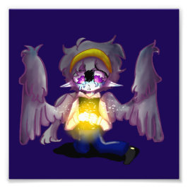 Eine wahre gefallene Angel Print Fotodruck