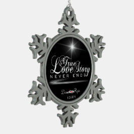 Eine wahre Liebesgeschichte endet nie mit Ornament