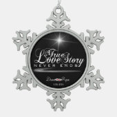 Eine wahre Liebesgeschichte endet nie mit Ornament (Vorderseite)