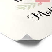 Eine wahre Liebesgeschichte ... | Leinwand und Pos Poster (Ecke)