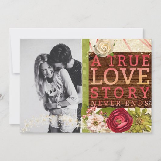 Eine wahre Liebesgeschichte "Save the Date" Save The Date (Vorderseite)