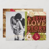 Eine wahre Liebesgeschichte "Save the Date" Save The Date (Vorne/Hinten)