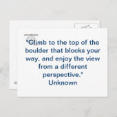 Eine wahre Postkarte (Vorne/Hinten)