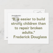 Eine Wahrheit Postkarte (Vorne/Hinten)