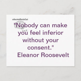 Eine Wahrheit Postkarte