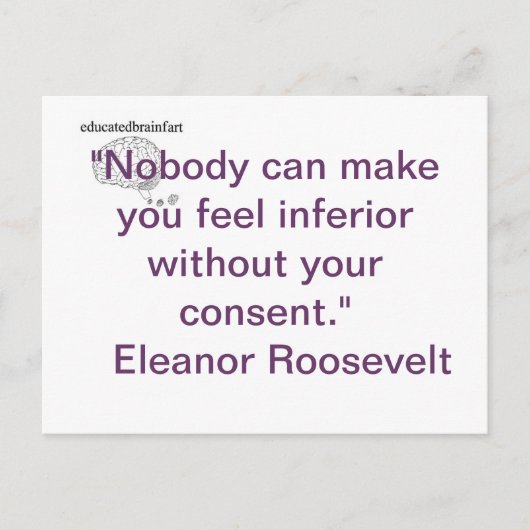 Eine Wahrheit Postkarte (Vorderseite)