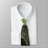 Eine Wald Walkway Bridge Neck Tie Krawatte (Gebunden)