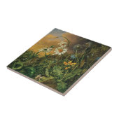 Eine Waldfläche mit Daisies, Primrosen, ... Fliese (Seite)