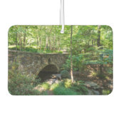 Eine Waldrandbrücke Autolufterfrischer (Vorderseite)