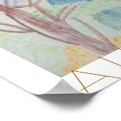 Eine Waldwanderung Poster (Ecke)