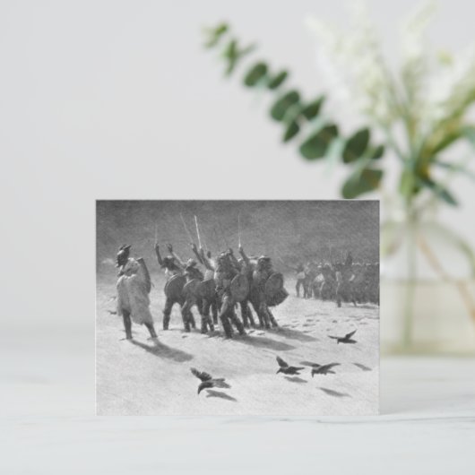 Eine Wanderfreude Postkarte (Stehend Vorderseite)