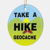 Eine Wanderlandschaft machen Keramik Ornament (Links)