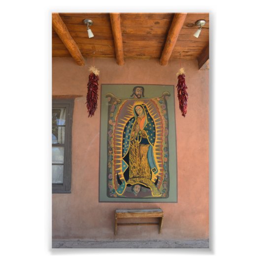 Eine Wandlung unserer Frau von Guadalupe, New Mexi Fotodruck (Vorne)
