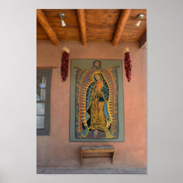 Eine Wandlung unserer Frau von Guadalupe, New Mexi Poster