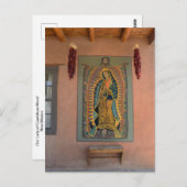 Eine Wandlung unserer Frau von Guadalupe, New Mexi Postkarte (Vorne/Hinten)