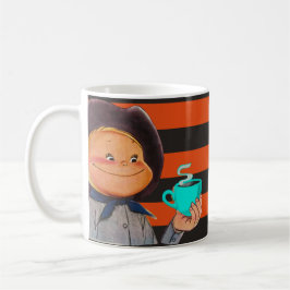 Eine warme Cuppa Vintage Werbung Kaffeetasse