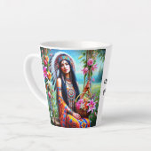 Eine warme Embrase in einem Cup Milchtasse (Linke Ecke)