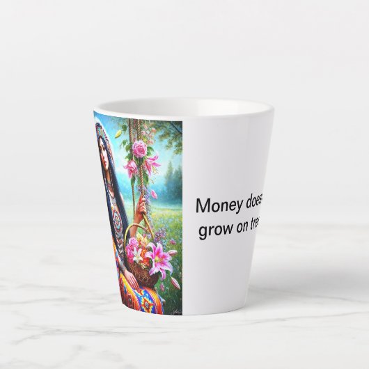 Eine warme Embrase in einem Cup Milchtasse (Vorderseite)