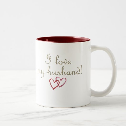 Eine warme Schale Kaffee Zweifarbige Tasse (Rechts)