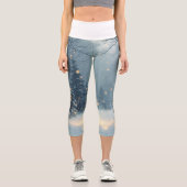 Eine warme Wintergeschichte Capri Leggings (Vorderseite)