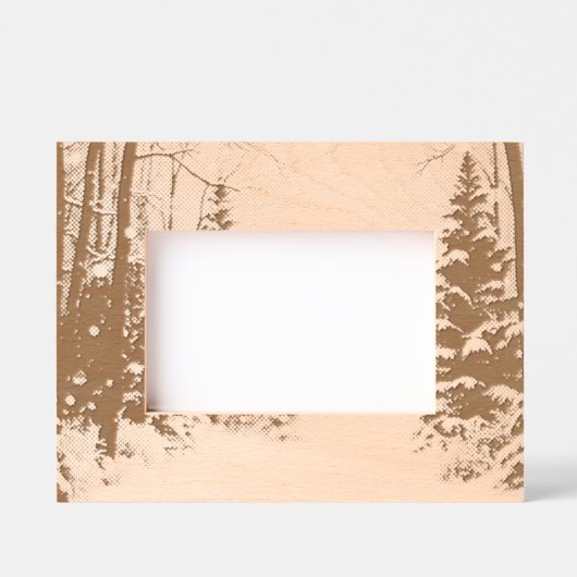 Eine warme Wintergeschichte Geätzte Rahmen (Vorderseite)