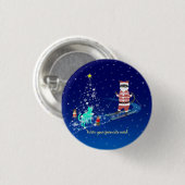 Eine wärmende Nacht: Der Weihnachtsmann und die st Button (Vorne & Hinten)