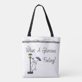 Eine was für prachtvolle Gefühls-Tasche Tasche (Rückseite)