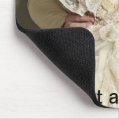 Eine was für Süsse Taufe Mousepad (Ecke)