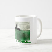 Eine was für Welt Kaffeetasse (VorderseiteRechts)