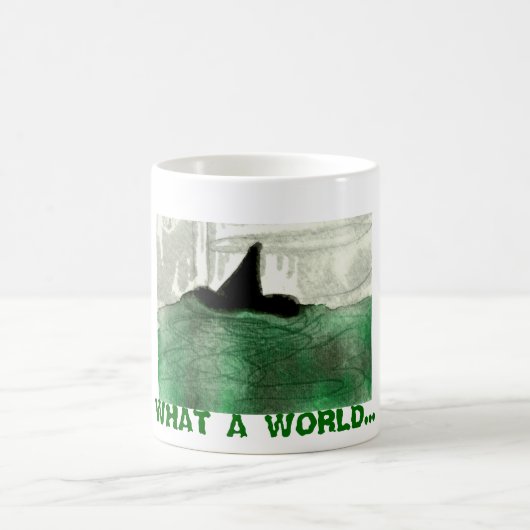 Eine was für Welt Kaffeetasse (Mittel)
