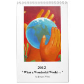 "Eine was für wunderbare Welt… " Kalender (Titelbild)