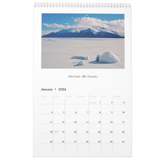 "Eine was für wunderbare Welt… " Kalender (Jan 2026)