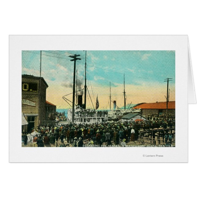 Eine Wasserfront für die Alaska-Szene (Vorderseite (Horizontal))