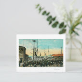 Eine Wasserfront für die Alaska-Szene Postkarte (Stehend Vorderseite)