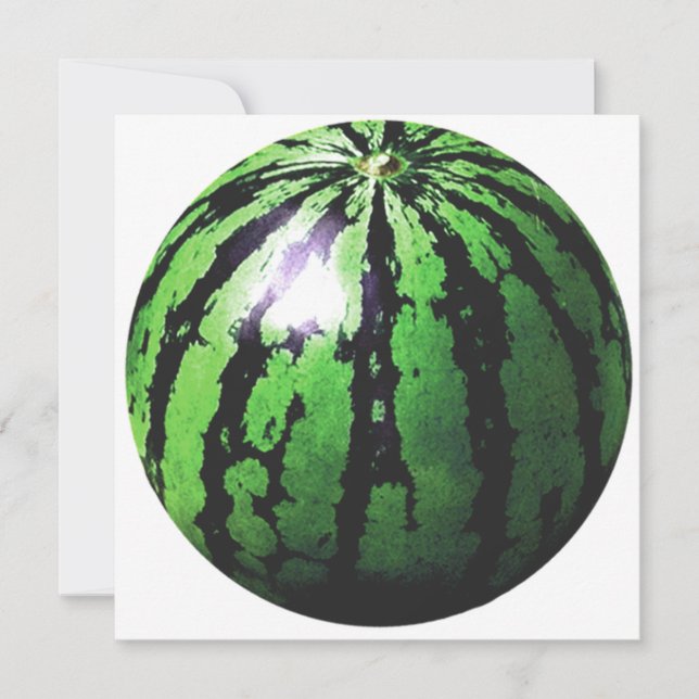 eine Wassermelone (Vorderseite)