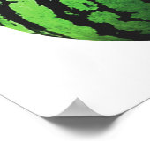 eine Wassermelone Poster (Ecke)