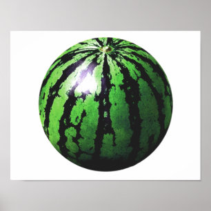 eine Wassermelone Poster