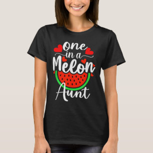 Eine Wassermelonen-Tante Sommer-Tante T-Shirt