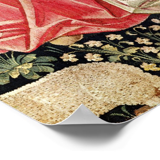 Eine weibliche Spinning Poster (Ecke)