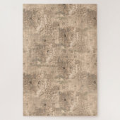 Eine weiche Farbe wiederholt das Muster vieler Leo Puzzle (Vertikal)