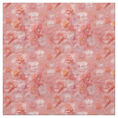 Eine weiche, rosa-orange Farbe namens Peach Fuzz Stoff (Muster)