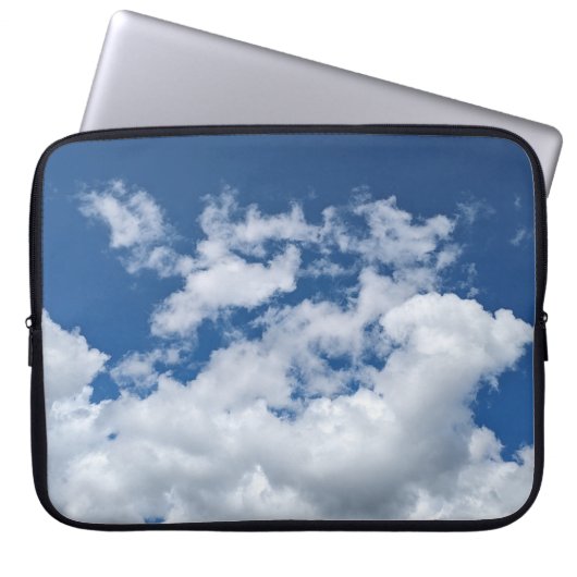 Eine weiche Wolke Laptopschutzhülle (Vorderseite)