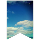 Eine weiche Wolkenschicht Wimpelkette (Zweite Fahne)