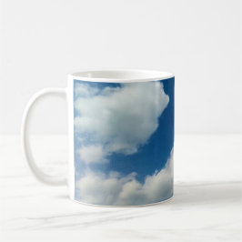 Eine Weichheit den Wolken Kaffeetasse