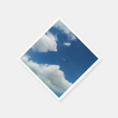 Eine Weichheit gegenüber den Wolken Serviette (Ecke)