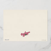 Eine weihnachtliche Lampe | FOTO Folien Feiertagskarte (Rückseite)