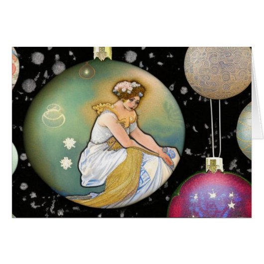 Eine Weihnachts-Sympathiekarte mit Ihren Worten (Vorderseite (Horizontal))