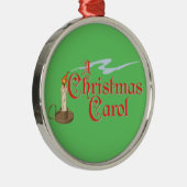 Eine Weihnachtscarol-Verzierung Ornament Aus Metall (Rechts)